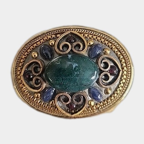 Michal golan oval pin brooch - oval,